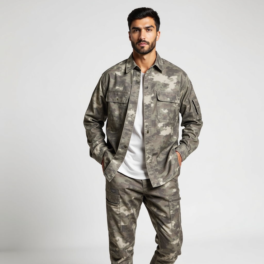 Camo Overshirt – Durable Comfort for Outdoor Adventures - 1