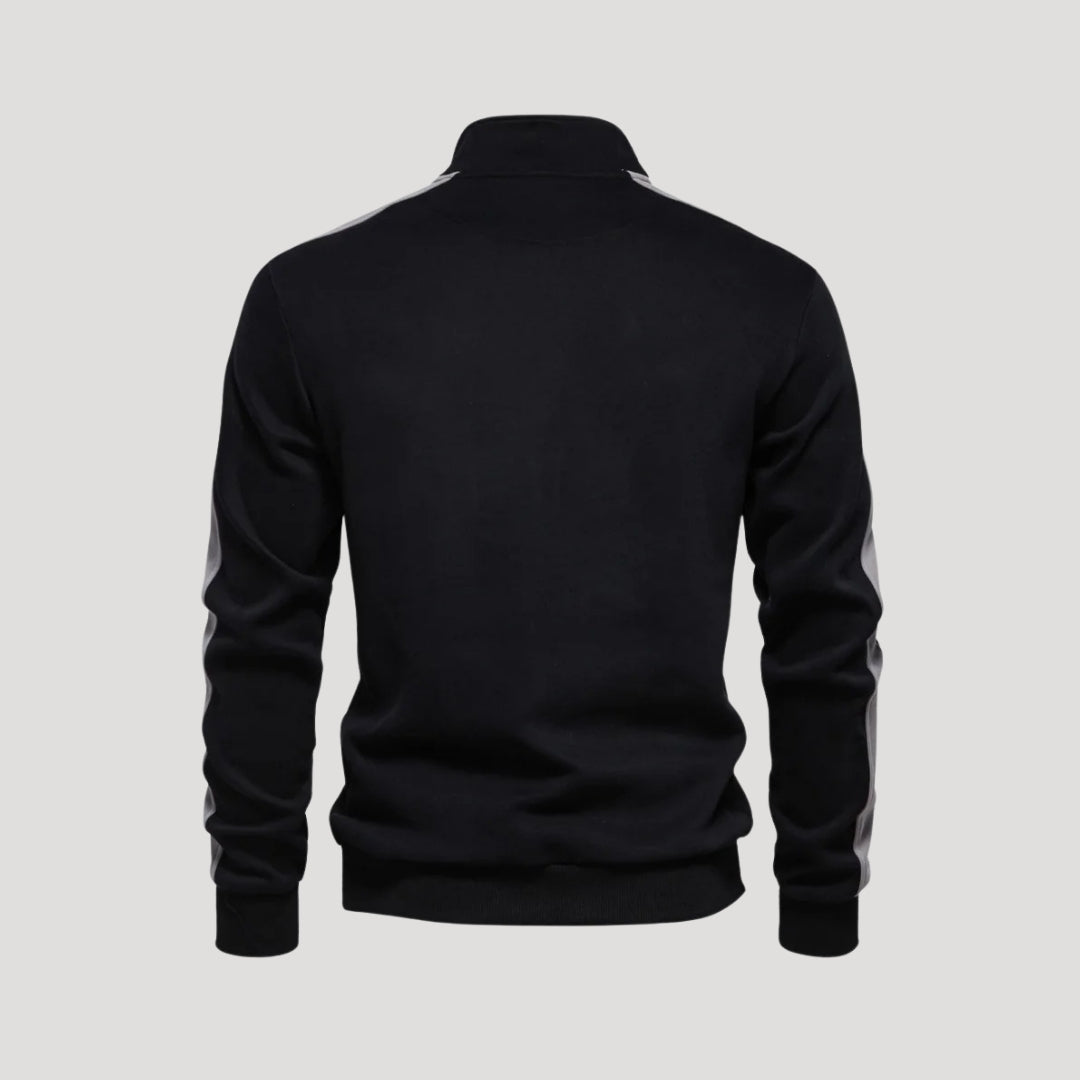 Athletic Fit Quarter Zip Sweatshirt – Comfortable Style for Active Days - 4