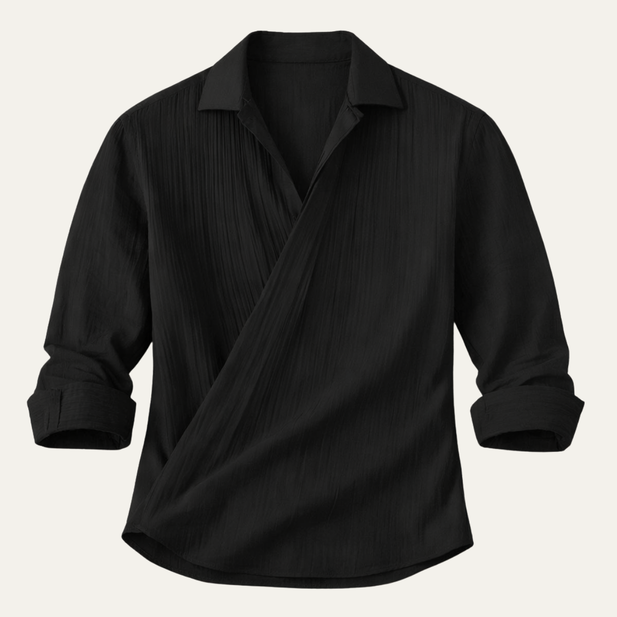 Black_Mens_All_Season_Black_Shirt_Slim_Fit_Business_Style_Montford_Co_0