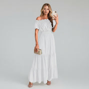 Off-Shoulder Maxi Dress – Flattering Style for Summer Outings