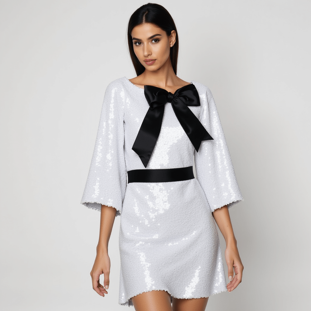 Sequin Mini Dress – Playful Elegance for Festive Occasions - 1