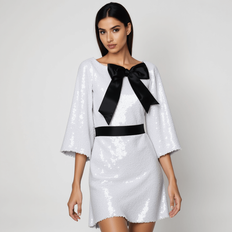 Sequin Mini Dress – Playful Elegance for Festive Occasions - 1