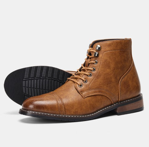 Vintage Derby Boots – Timeless Comfort for Versatile Occasions - 2
