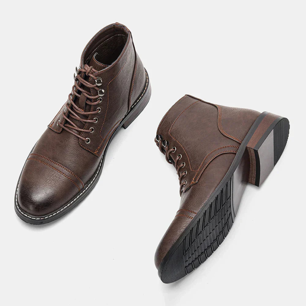 Vintage Derby Boots – Timeless Comfort for Versatile Occasions - 5