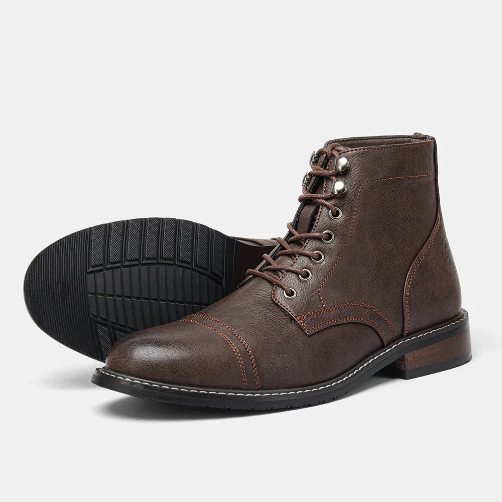 Vintage Derby Boots – Timeless Comfort for Versatile Occasions - 6
