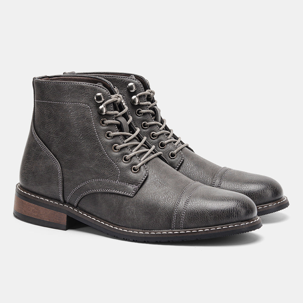 Vintage Derby Boots – Timeless Comfort for Versatile Occasions - 8