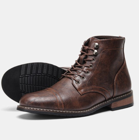 Vintage Derby Boots – Timeless Comfort for Versatile Occasions - 10