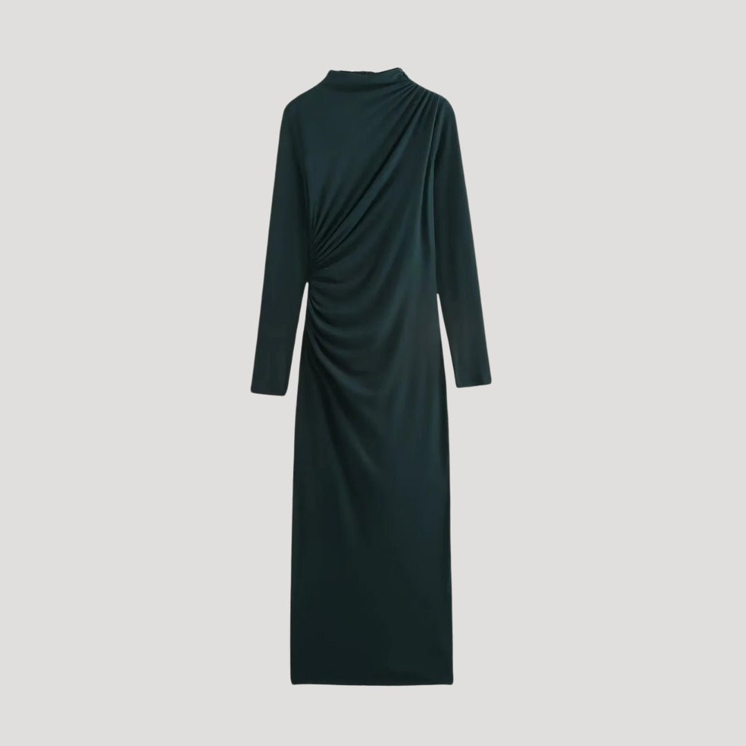 Sleek Midi Dress – Sophisticated Charm for Formal Occasions - 9