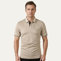Apricot Textured Polo Shirt