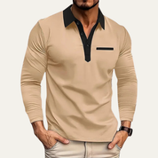 Top – Mens – All Season – Men’s Casual Slim Fit Polo Sweater – Montford Co 0