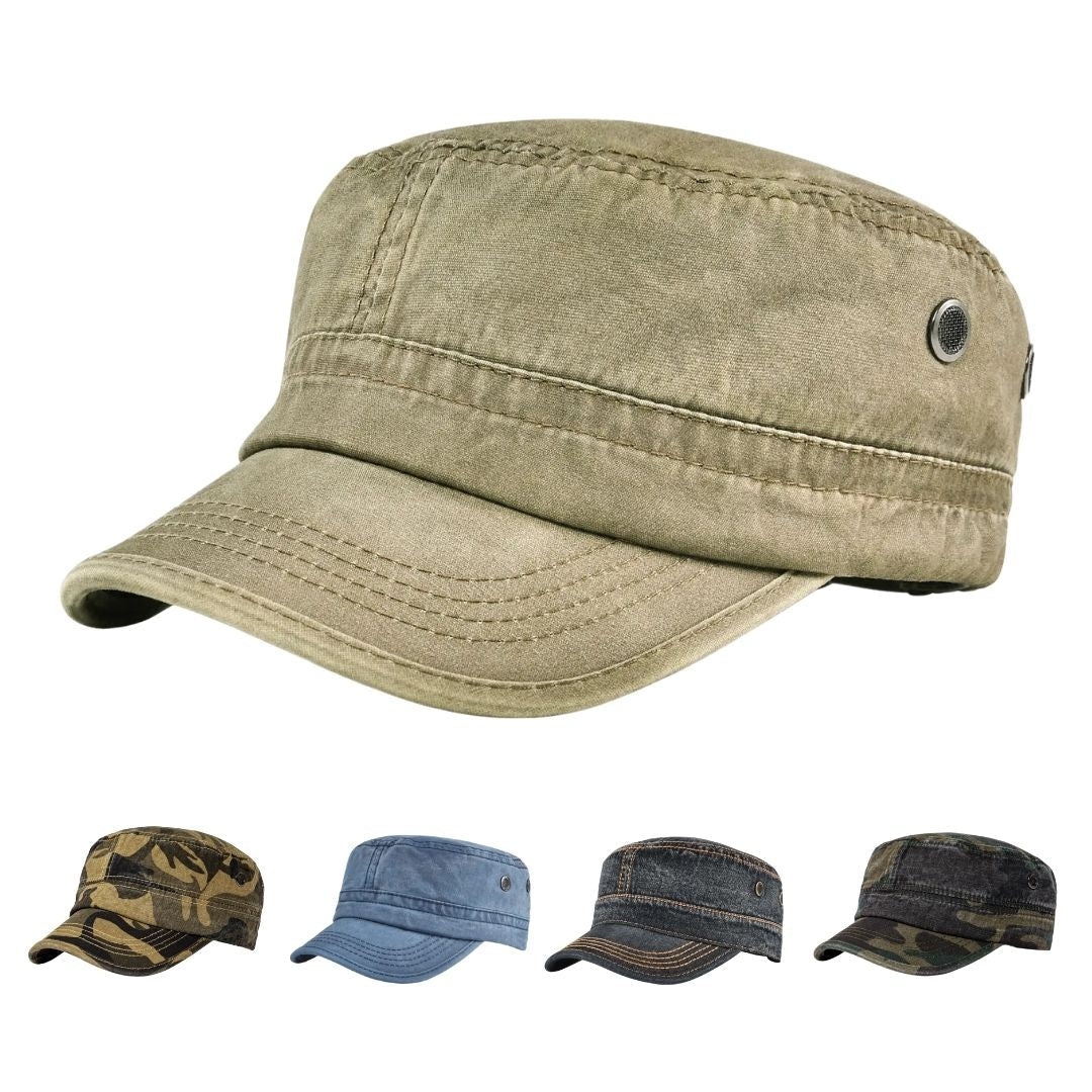 Accessoire – Mens – All Season – Stoere Heren Pet met Authentieke Look – Montford Co - Montford & Co