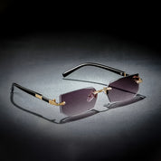 Accessoires – Mens – All Season – Heren Bril met Vintage Montuurloos Design – Montford Co - Montford & Co