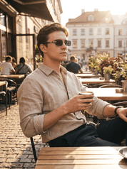 Accessoires – Mens – All Season – Heren Bril met Vintage Montuurloos Design – Montford Co - Montford & Co
