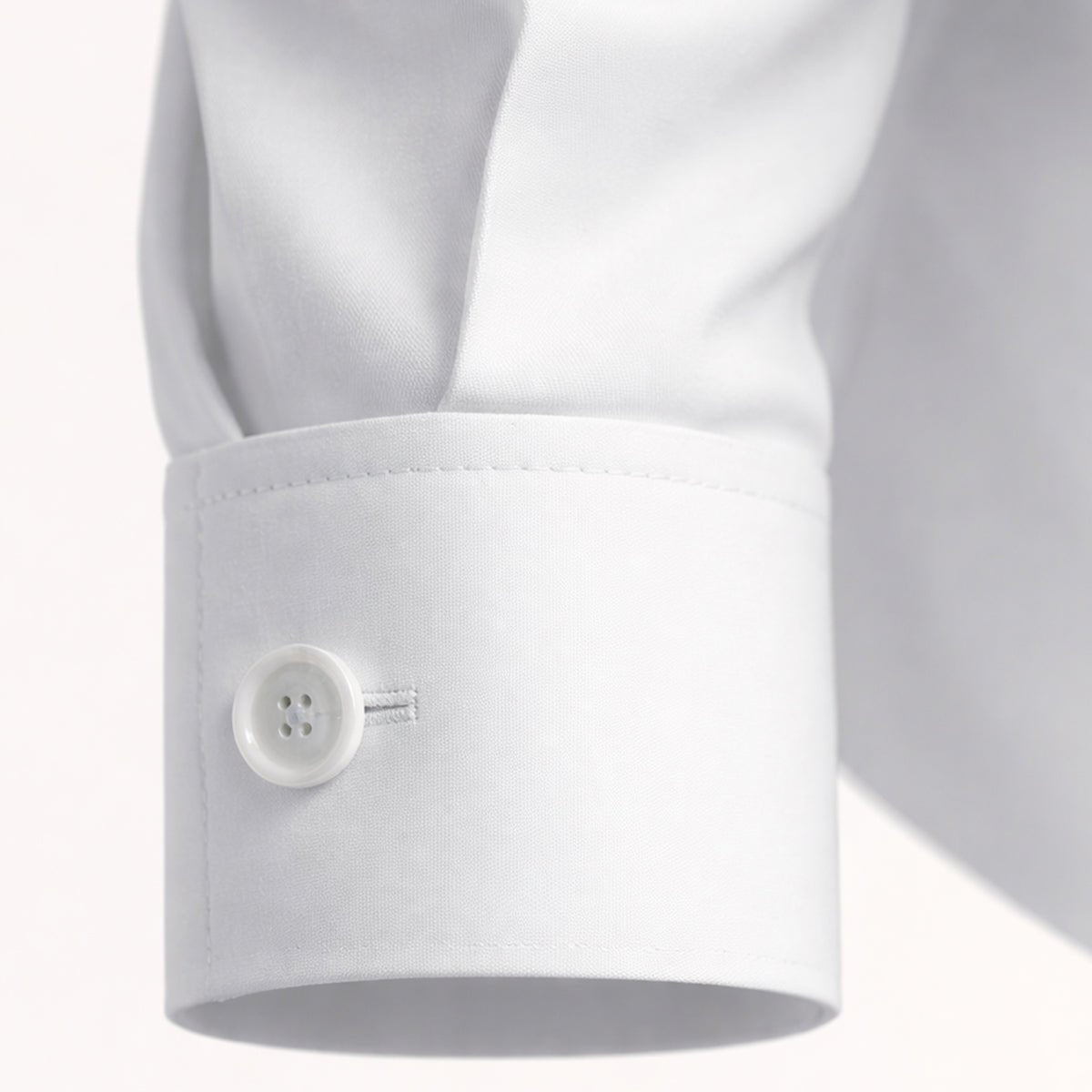 Asymmetrical Button Business Shirt - Montford & Co