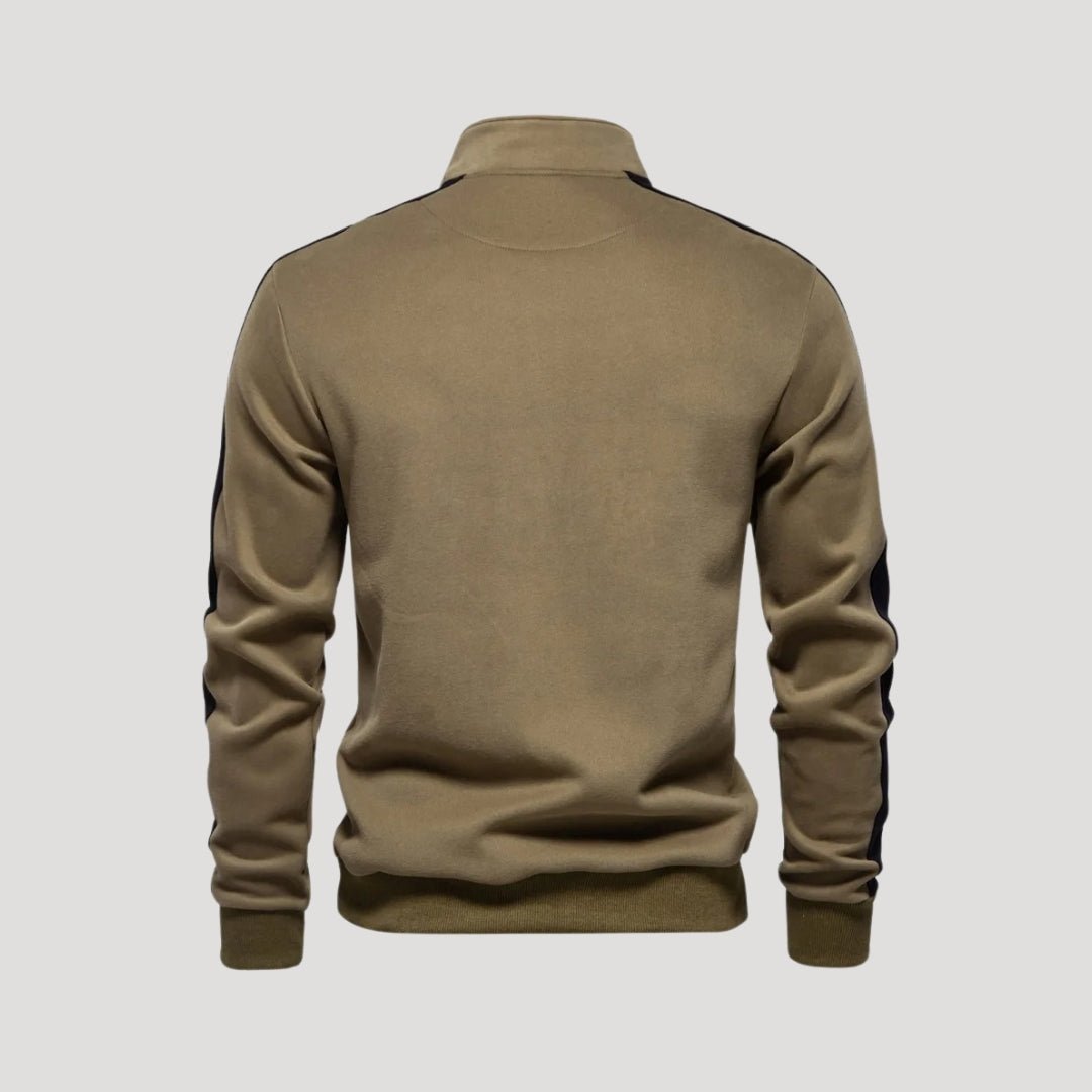 Athletic Fit Quarter Zip Sweatshirt - Montford & Co