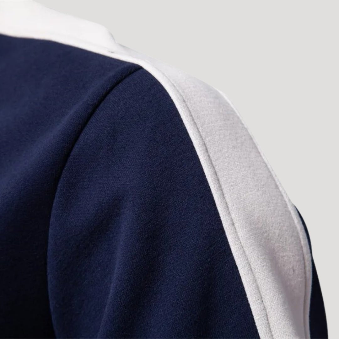 Athletic Fit Quarter Zip Sweatshirt - Montford & Co
