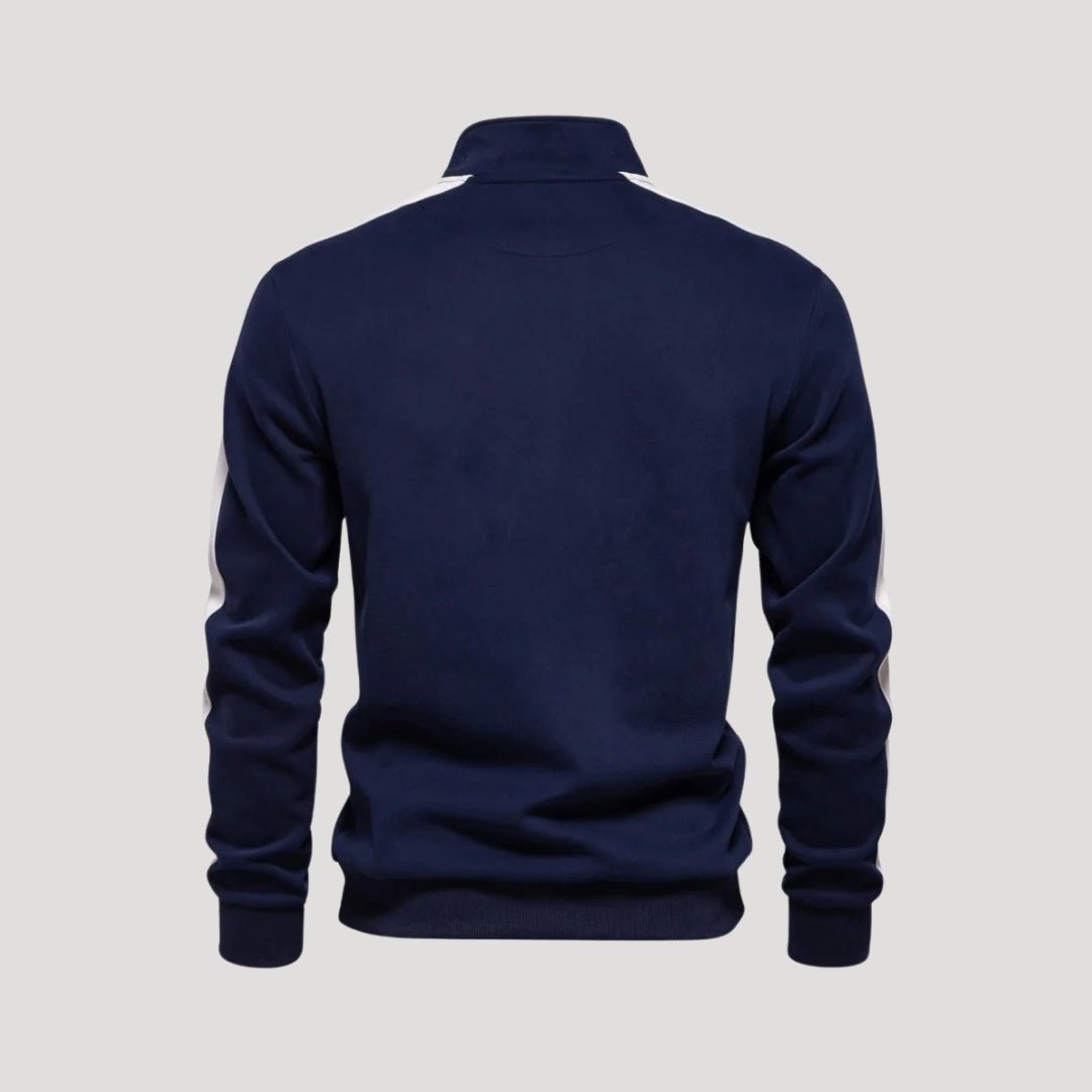 Athletic Fit Quarter Zip Sweatshirt - Montford & Co