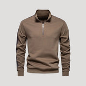 Athletic Fit Quarter Zip Sweatshirt - Montford & Co