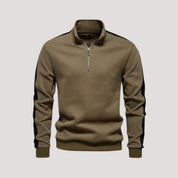 Athletic Fit Quarter Zip Sweatshirt - Montford & Co