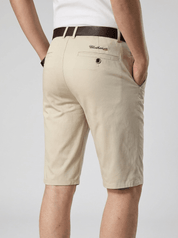 Bottom – Mens – Spring &amp; Summer – Casual Straight Elastic Shorts – Montford Co - Montford & Co