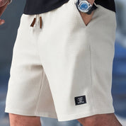 Bottom – Mens – Spring & Summer – Comfortabele Korte Broek met Elastische Taille – Montford Co - Montford & Co