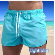 Bottom – Mens – Spring & Summer – Customized Logo Printed Beach Shorts – Montford Co - Montford & Co
