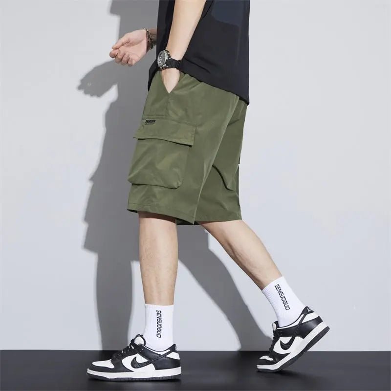 Bottom – Mens – Spring & Summer – Men's Cargo Shorts with Multi - Pockets – Montford Co - Montford & Co