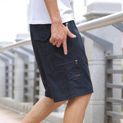 Bottom – Mens – Spring & Summer – Mens Cargo Shorts with Zipper Pockets – Montford Co - Montford & Co