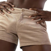 Bottom – Mens – Spring & Summer – Vintage Corduroy Shorts – Montford Co - Montford & Co