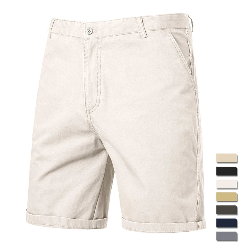Bottom – Mens – Summer – Cotton Casual Shorts – Montford Co - Montford & Co