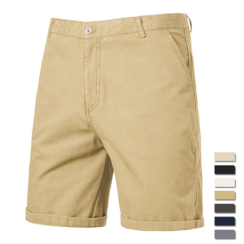 Bottom – Mens – Summer – Cotton Casual Shorts – Montford Co - Montford & Co