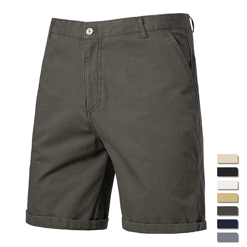 Bottom – Mens – Summer – Cotton Casual Shorts – Montford Co - Montford & Co