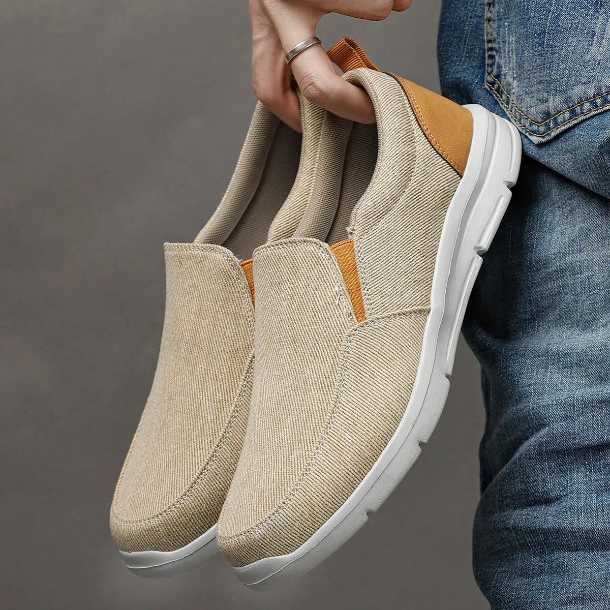 Breathable Slip - On Sneakers - Montford & Co