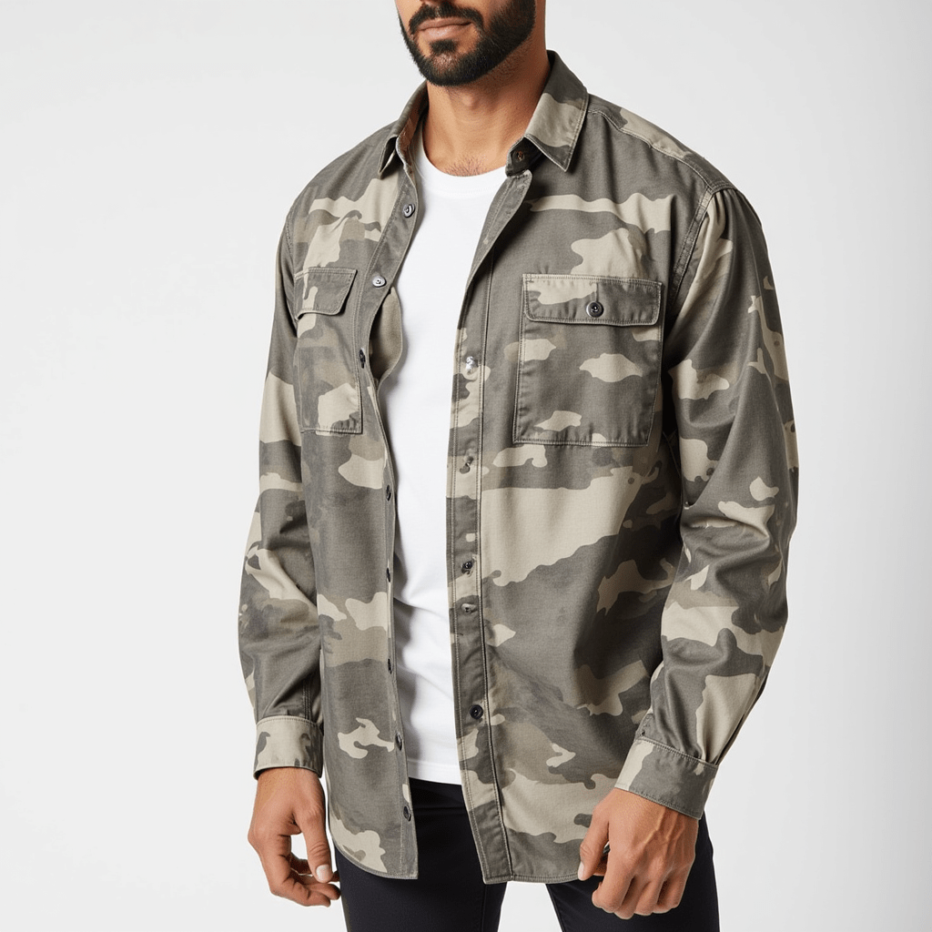 Camo Overshirt - Montford & Co