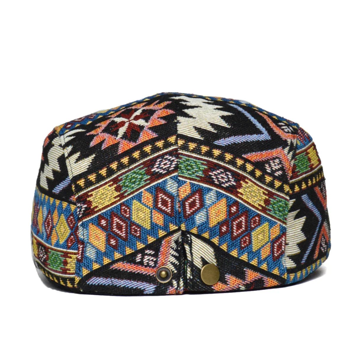Cap – Unisex – All Season – Kleurrijke Retro Flatcap – Montford Co - Montford & Co