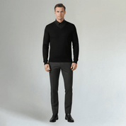 Casual Business Knit Polo Shirt - Montford & Co