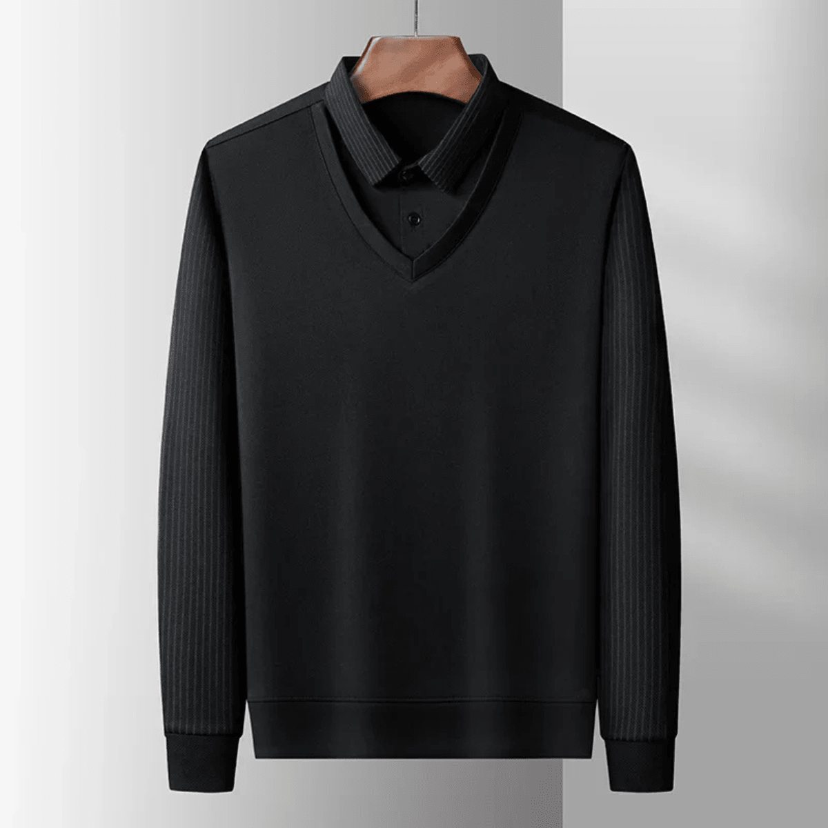 Casual Business Knit Polo Shirt - Montford & Co