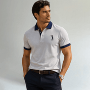 Casual Printed Golf Polo Shirt - Montford & Co
