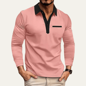 Casual Slim Fit Polo Sweater - Montford & Co
