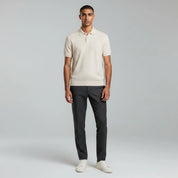 Casual Textured Polo Shirt - Montford & Co