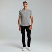 Casual Textured Polo Shirt - Montford & Co