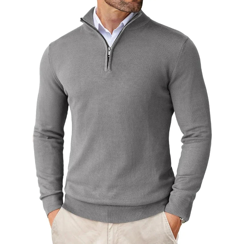 Classic Half - Zip Sweater - Montford & Co