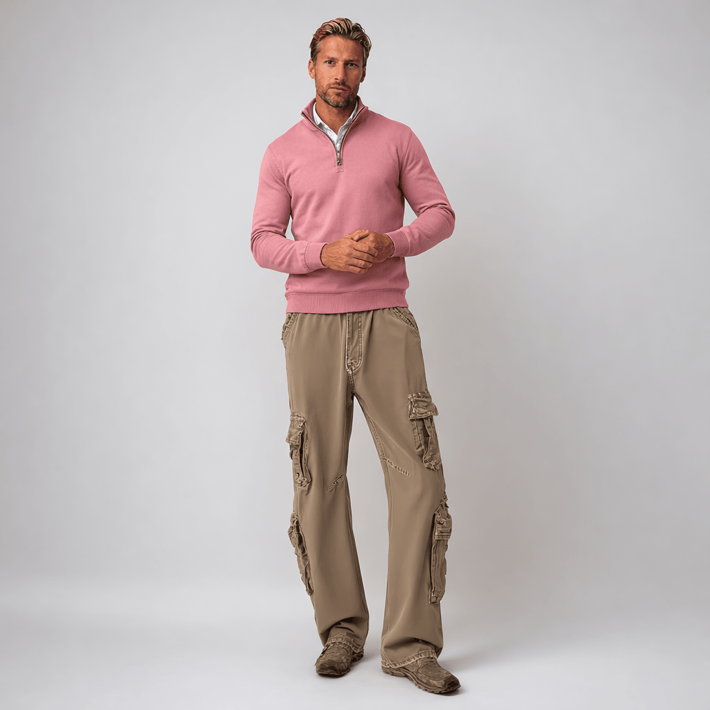 Classic Half - Zip Sweater - Montford & Co