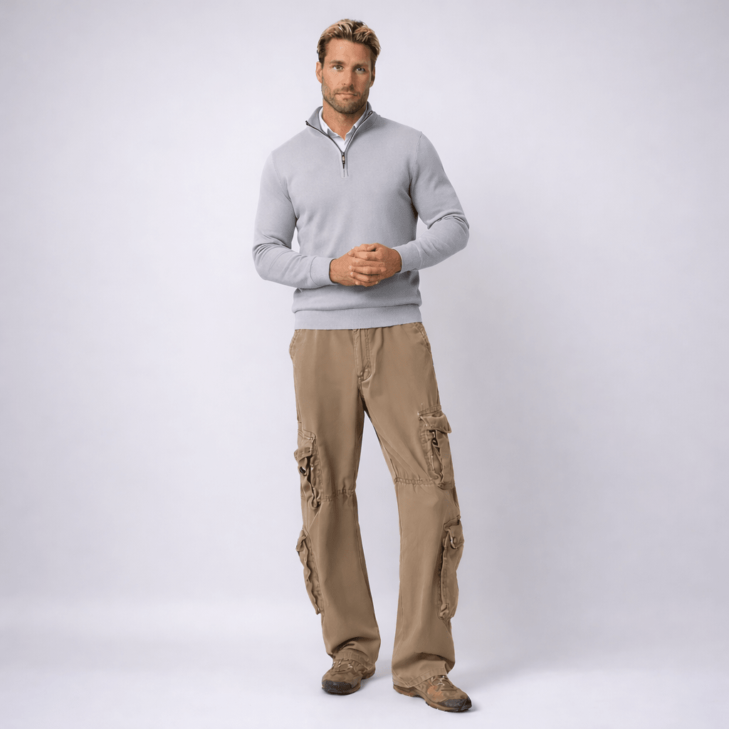 Classic Half - Zip Sweater - Montford & Co