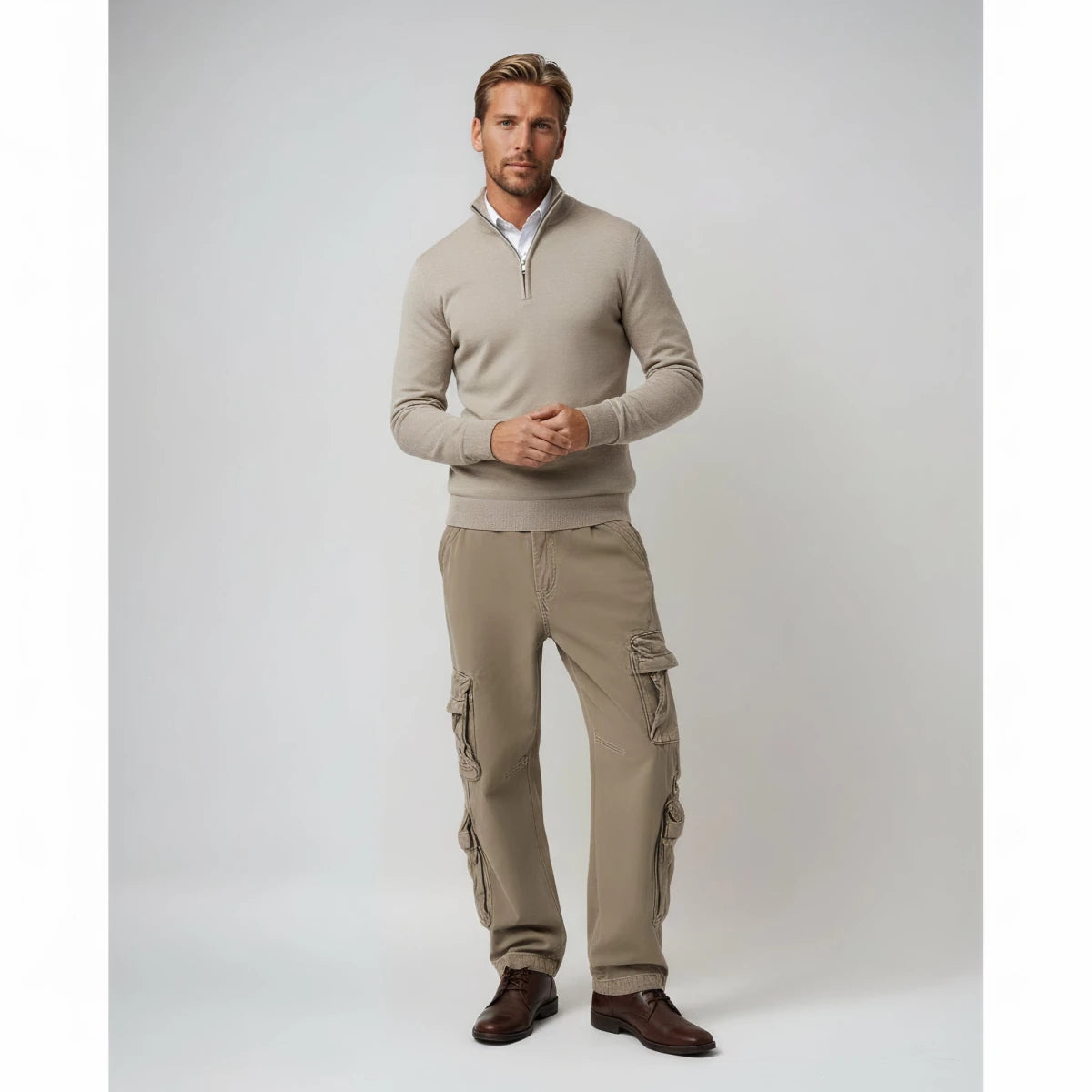 Classic Half - Zip Sweater - Montford & Co
