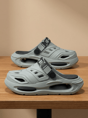 Clogs – Heren – All Season – Comfort Slip - On Clogs met Verstelbare Band – Montford Co - Montford & Co