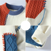 Color Block Knit Sweater - Montford & Co