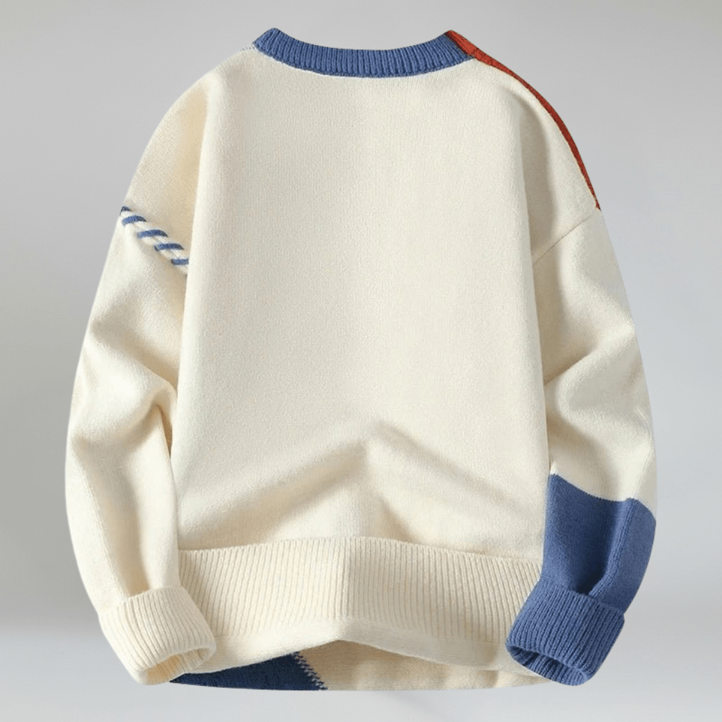Color Block Knit Sweater - Montford & Co