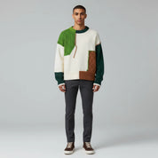 Color Block Knit Sweater - Montford & Co