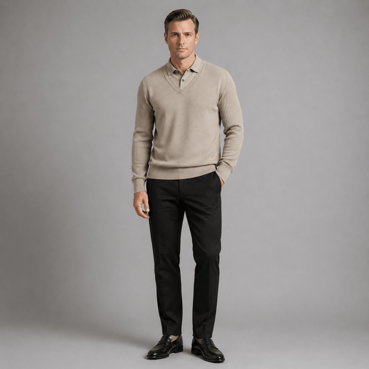 Cortina Soft Business Knit Polo Shirt - Montford & Co